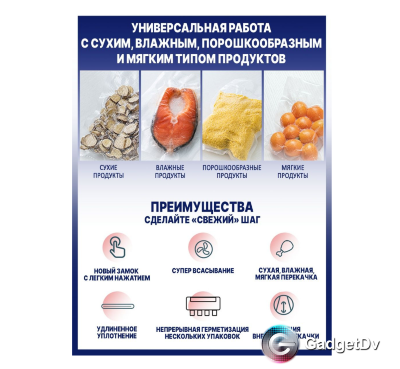 20848 Домашний вакуумный упаковщик (В)  MYG-01