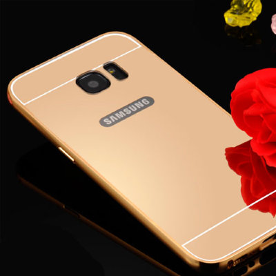 9510 Galaxy J7 Prime Защитная крышка пластиковая с бампером (золото) 9510 Galaxy J7 Prime Защитная крышка пластиковая с бампером (золото)