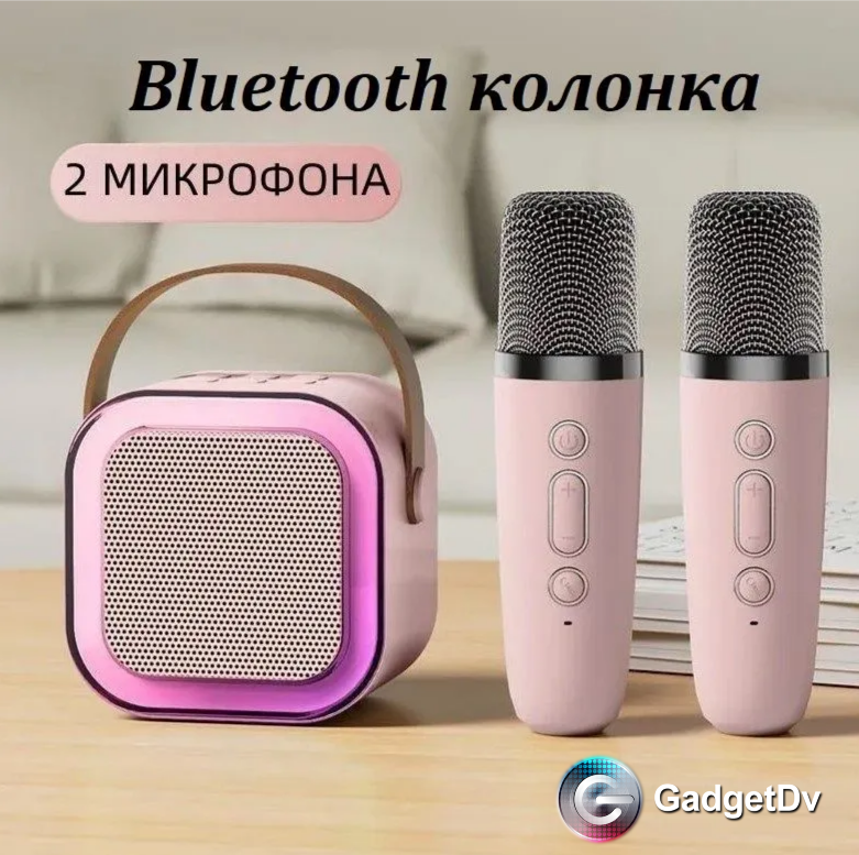 27060 Портативная Bluetooth колонкас двумя микрофонами К 12