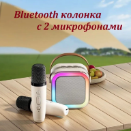 27060 Портативная Bluetooth колонкас двумя микрофонами К 12