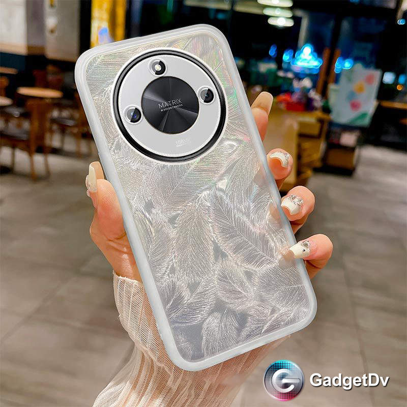 27158 Honor 90 защитная крышка-чехол, перья