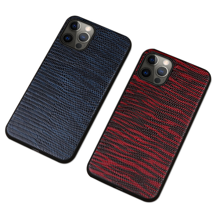 60722 iPhone 12 Pro Max защитная крышка-чехол, фактурная кожа