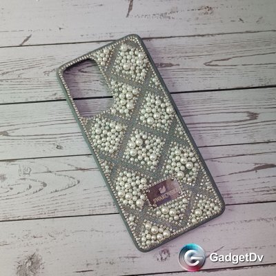 21021 Samsung A73 защитная крышка-чехол, Swarovsky