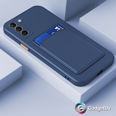 26967 Samsung A15 защитная крышка-чехол, с картхолдером силикон.