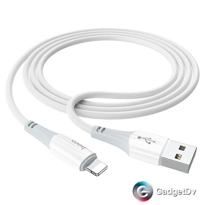 34055 Кабель USB lightning 1m, Hoco X70 