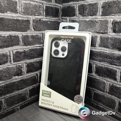 35053  iPhone 15 ProMax защитная крышка-чехол, ткань