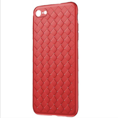 5250 iPhone 7/8 Защитная крышка силиконовая Baseus (красный) 5250 iPhone 7/8 Защитная крышка силиконовая Baseus (красный)