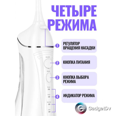 38756 Ирригатор  Hoco HP63