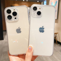 38896  iPhone 17 защитная крышка-чехол силикон прозрачная
