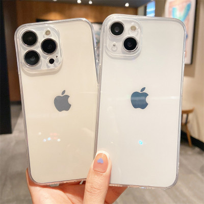 38896 iPhone 17 защитная крышка-чехол силикон прозрачная