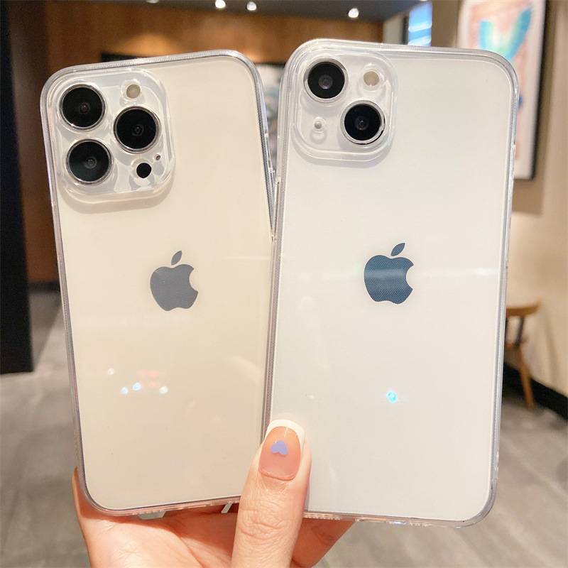 38896 iPhone 17 защитная крышка-чехол силикон прозрачная