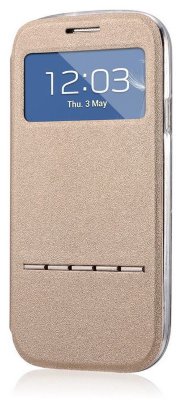 16-493  Galaxy S5 mini Чехол-книжка (золотой) 16-493  Galaxy S5 mini Чехол-книжка (золотой)