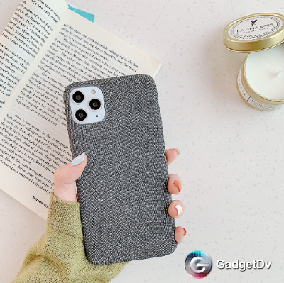 60830  iPhone 11 защитная крышка-чехол, ткань