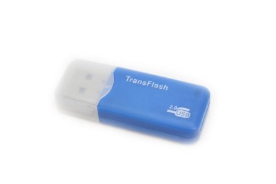 5-781 Адаптер Micro SD-USB (синий) 5-781 Адаптер Usb- miniUSB (синий)