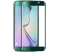 5-878 Защитное стекло Samsung S6 edge (зеленый)