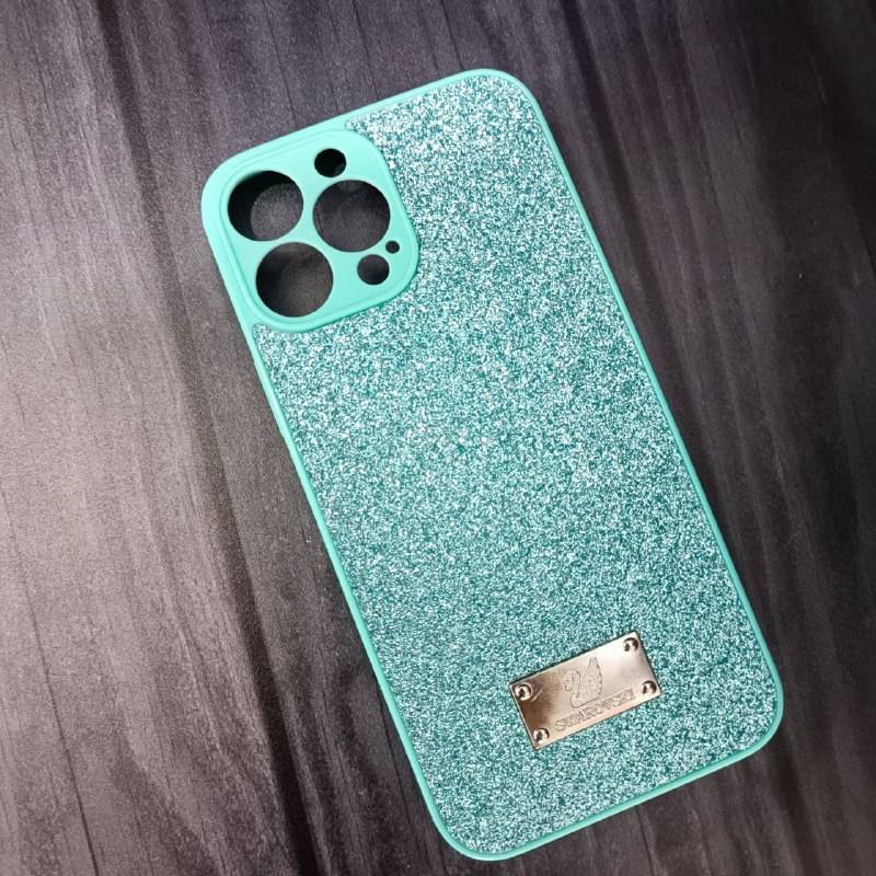 20245 iPhone13 ProMax защитная крышка-чехол, блестки