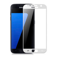 8730 Защитное стекло Samsung S7 0.26mm (белый)