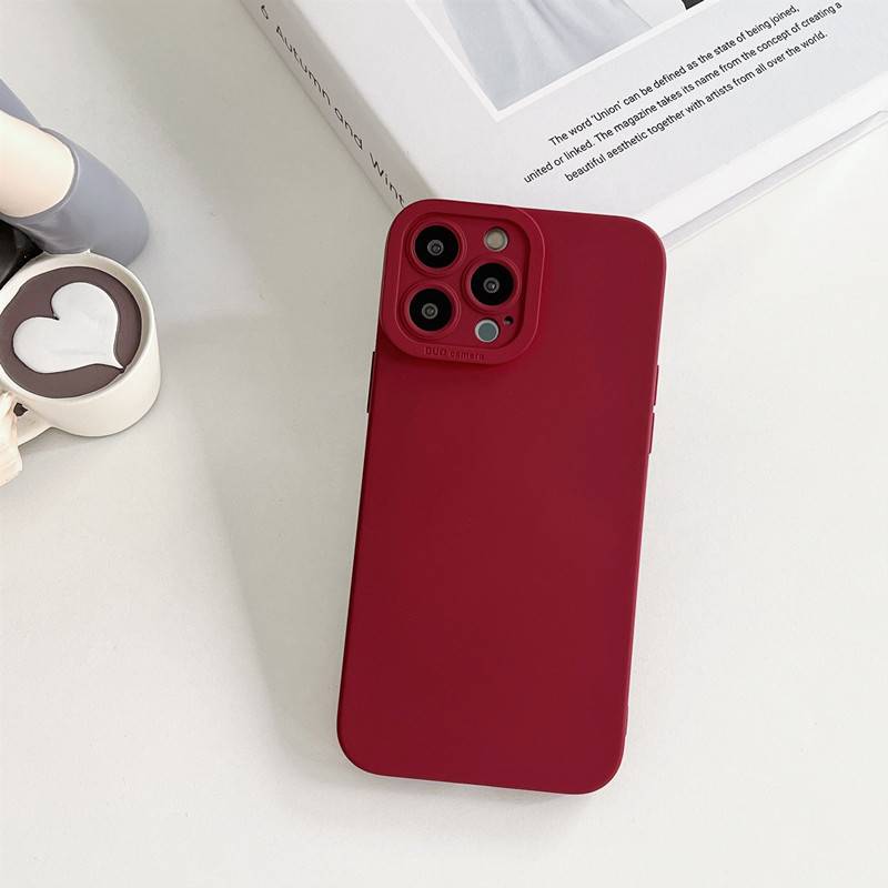 26969 Xiaomi Redmi Note 13 защитная крышка, однотонный силикон
