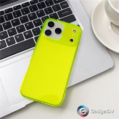 31048 iPhone 16 ProMax защитная крышка-чехол прозрачный силикон