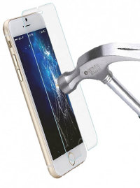 5-782 Защитное стекло перед металический iPhone6+ (голубой)