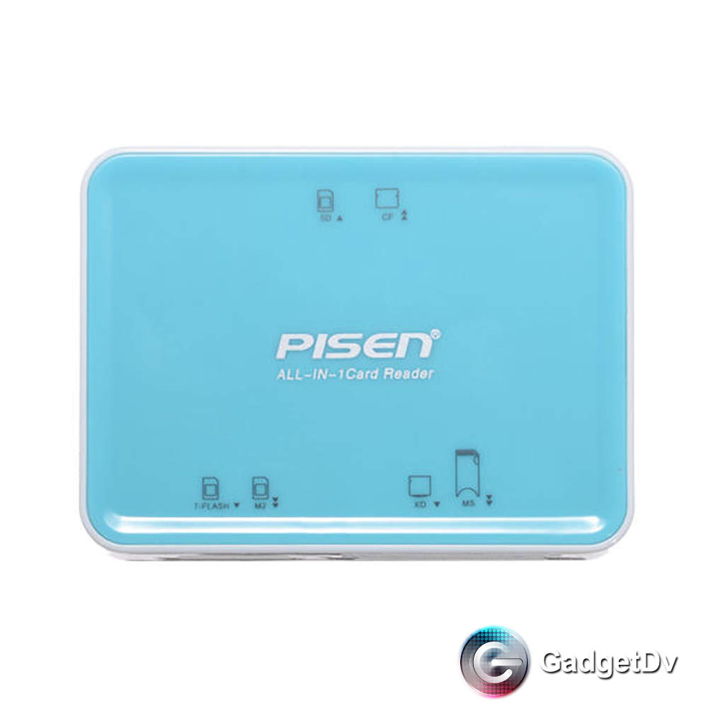 10589 Pisen Многофункциональный USB 2.0 Card Reader SD, Micro Sd, TF, M2 MS XD