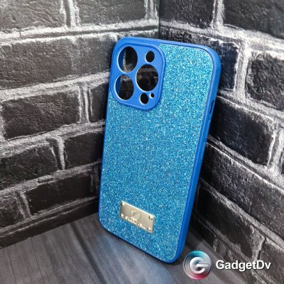 20246  iPhone13 Pro защитная крышка-чехол с блестками