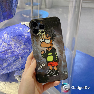 23426  iPhone 12 защитная крышка-чехол силиконовая с рисунком