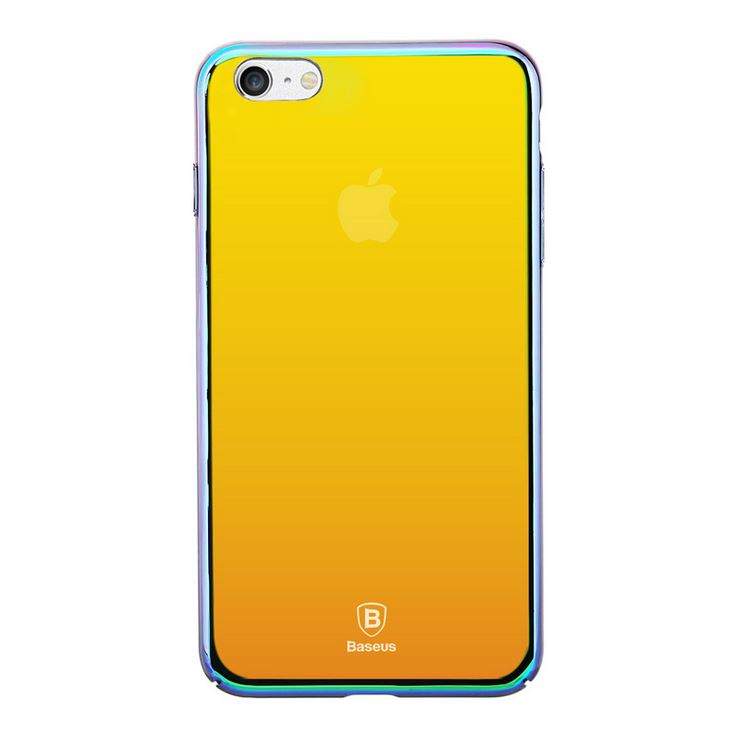 2088 iРhone6 Защитная крышка пластиковая Baseus (желтый)