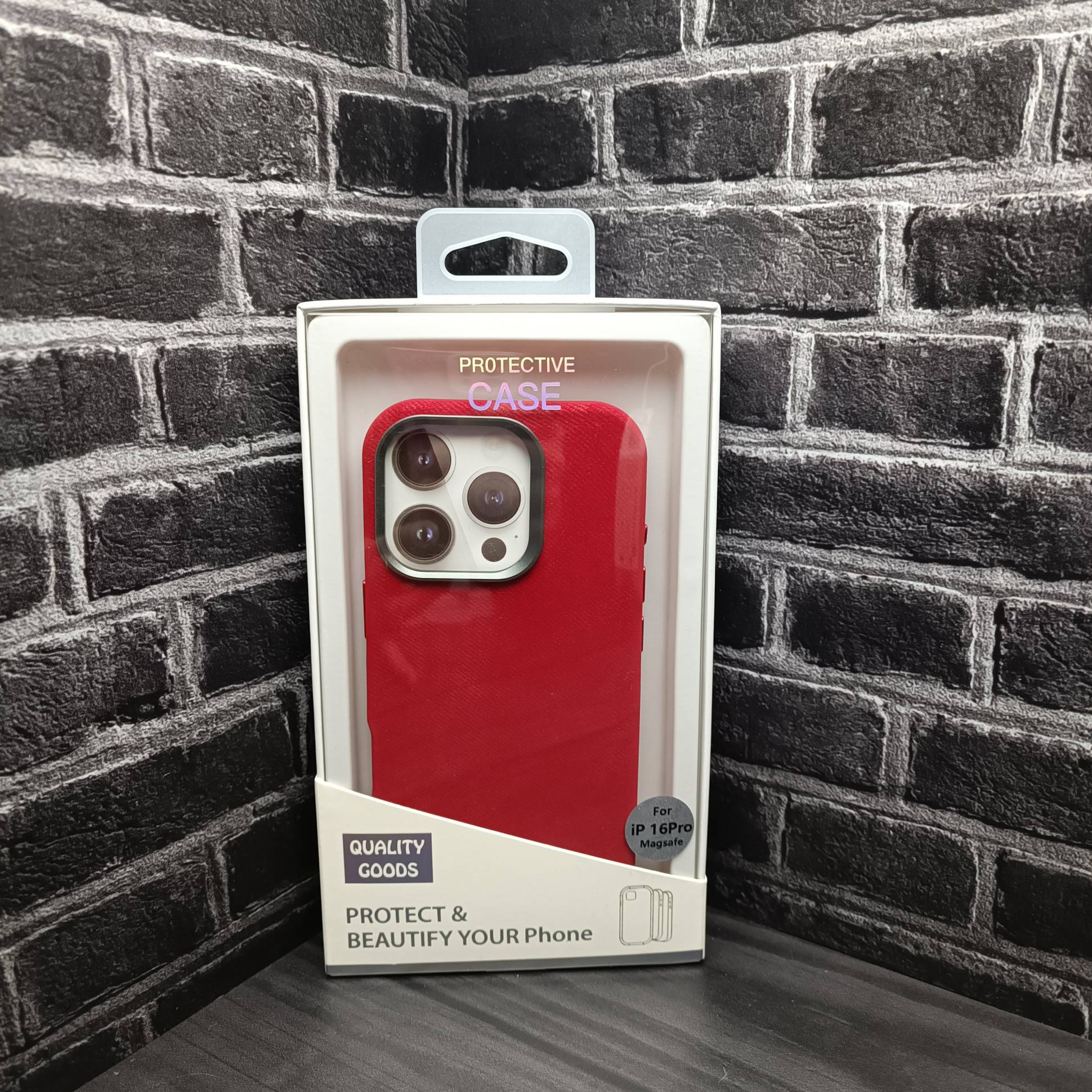 35056 iPhone 16Pro защитная крышка-чехол, ткань