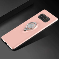 4709 Galaxy Note 8 Защитная крышка силиконовая (розовое золото)