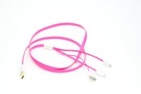 5-118 Кабель Кабель USB 3 в 1 (розовый)