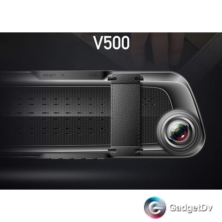 Зеркало видеорегистратор V500 Full HD ночное видение 170 градусов (60459)