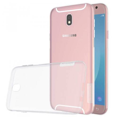 4384 Galaxy J7 (2017) Защитная крышка силиконовая Nillkin (прозрачный)
