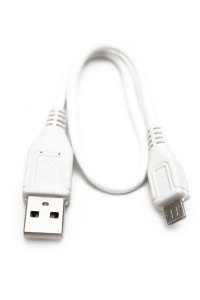 5-822 Кабель micro USB 210mm (белый)