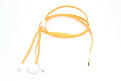 5-120 Кабель USB 3 в 1 (оранжевый) 5-120 USB 3 в 1 (оранжевый)