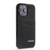38583 iPhoen 17ProMax защитная крышка-чехол с картхолдером под замшу