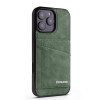 38583 iPhoen 17ProMax защитная крышка-чехол с картхолдером под замшу