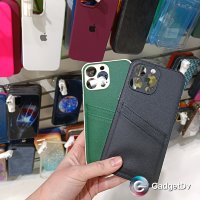 30072 Защитная крышка iPhone 14Pro Max, кожаный с кармашком
