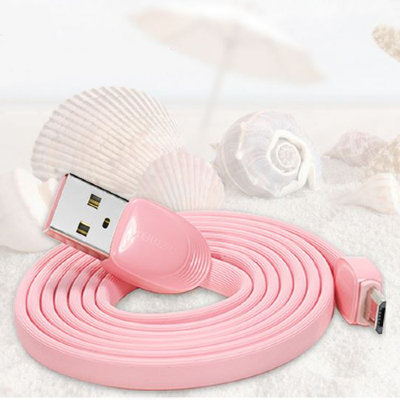 1790 Кабель micro USB 1m Remax (розовый) RC-040 1790 Кабель micro USB 1m Remax (розовый) RC-040