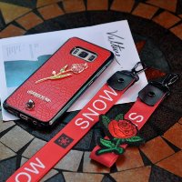 5014 Galaxy S8+ Защитная крышка силиконовая (красный)