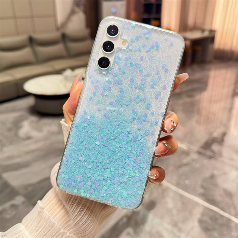 38268 Samsung A16 защитная крышка-чехол, яркие блестки