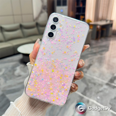 38268 Samsung A16 защитная крышка-чехол, яркие блестки