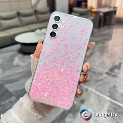38268 Samsung A16 защитная крышка-чехол, яркие блестки
