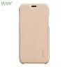 5256 iPhoneX Чехол-книжка Lenuo (золото)