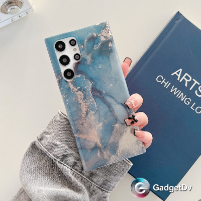 60730 Samsung A52  защитная крышка-чехол, Мрамор