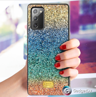 60836 Защитная крышка Samsung M 31s, градиент блестки