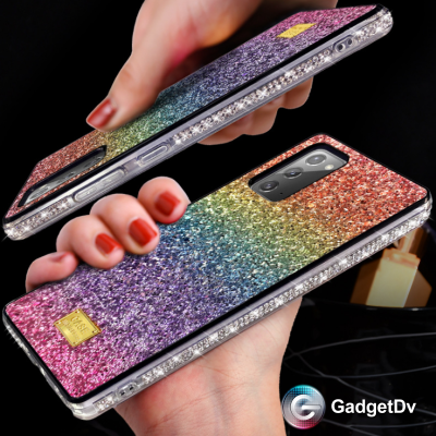 60836 Защитная крышка Samsung M 31s, градиент блестки