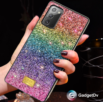 60836 Защитная крышка Samsung M 31s, градиент блестки