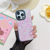 26976 iPhone 15 Защитная крышка, крупные блестки