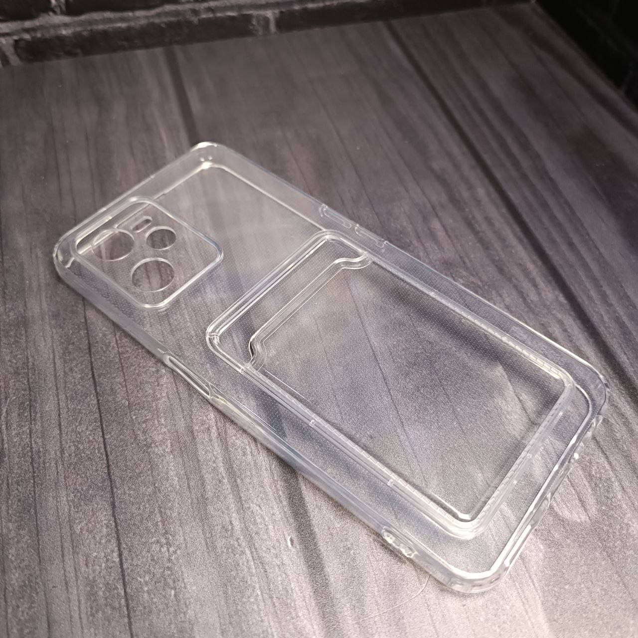 22028 Realme C35 защитная крышка-чехол, с кармашком